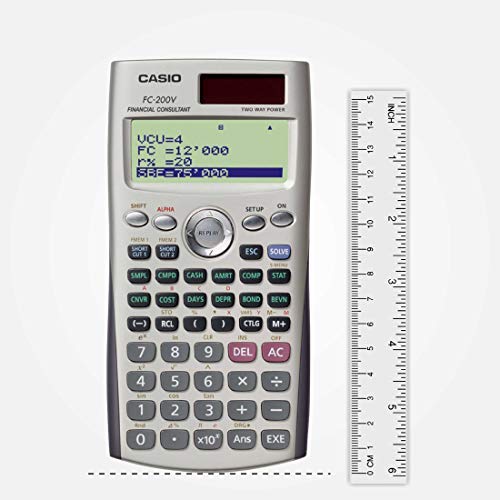 Calculadora casio fc-100v manual